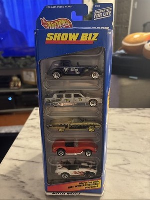 Hot Wheels Show Biz 5 different vehicles Gift Pack #21078 