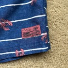 Izod Men’s Blue Striped Lobster Saltwater Swim Trunks w/ Mesh Lining - L - EUC — photo 8