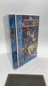 Sonic CD (Sega CD, 1993) Complete CIB w/Reg Card & Manual & Foam Block