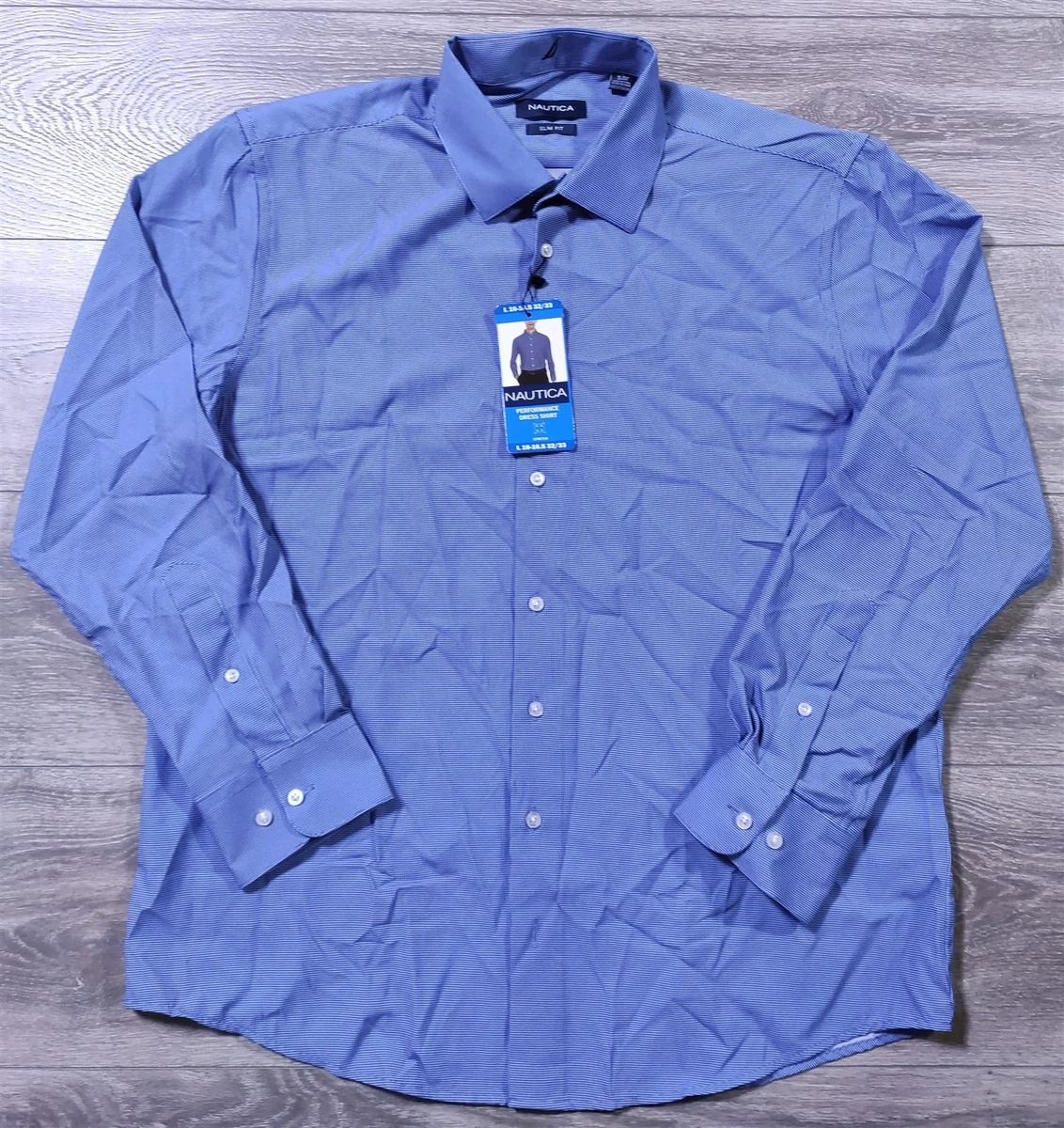 Nautica Short Sleeve Slim Dress Shirts for Men for sale | eBay