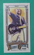 2025 Topps Allen & Ginter Baseball TOM MAY #281 base Mini card, Musician!