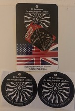 GE Aerospace Metal Tag Limited Edition London 30years 2022 Aviation Memorabilia