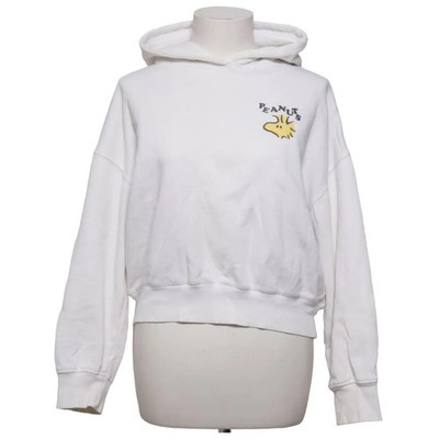 Zara x Peanuts, Kapuzenpullover, Größe: M, Weiß, Baumwolle/Polyester, Print #lv2