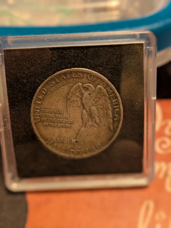 1925 Stone Mountain Commemorative Silver Half Dollar in GEM BU Condition - Image 4 of 4