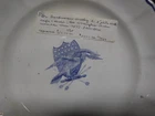 Civil War Era  Eagle & Shield Patriotic Plate (1855-1875)