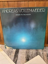 Andreas Vollenweider Down To The Moon w INSERT 1986 FM 42255