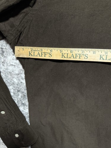 Polo Ralph Lauren Mens 2XL Brown Corduroy Lowell Classic Fit Embroidered Logo - Picture 15 of 21