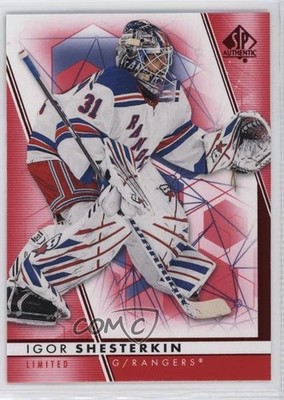 2022-23 SP Authentic Limited Red Igor Shesterkin #100 00dh