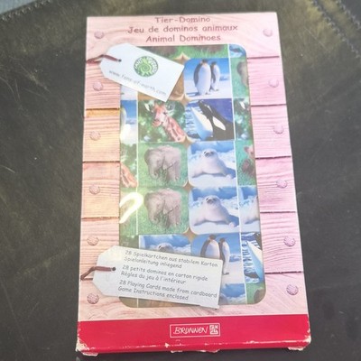 Tier-Domino Spiel für Kinder - Animal Dominoes