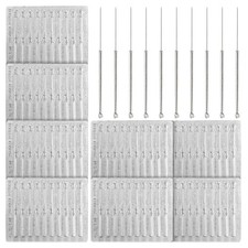 YGQQOY Professional 100pcs Disposable Pimple Needles, Acne Needle, Silver
