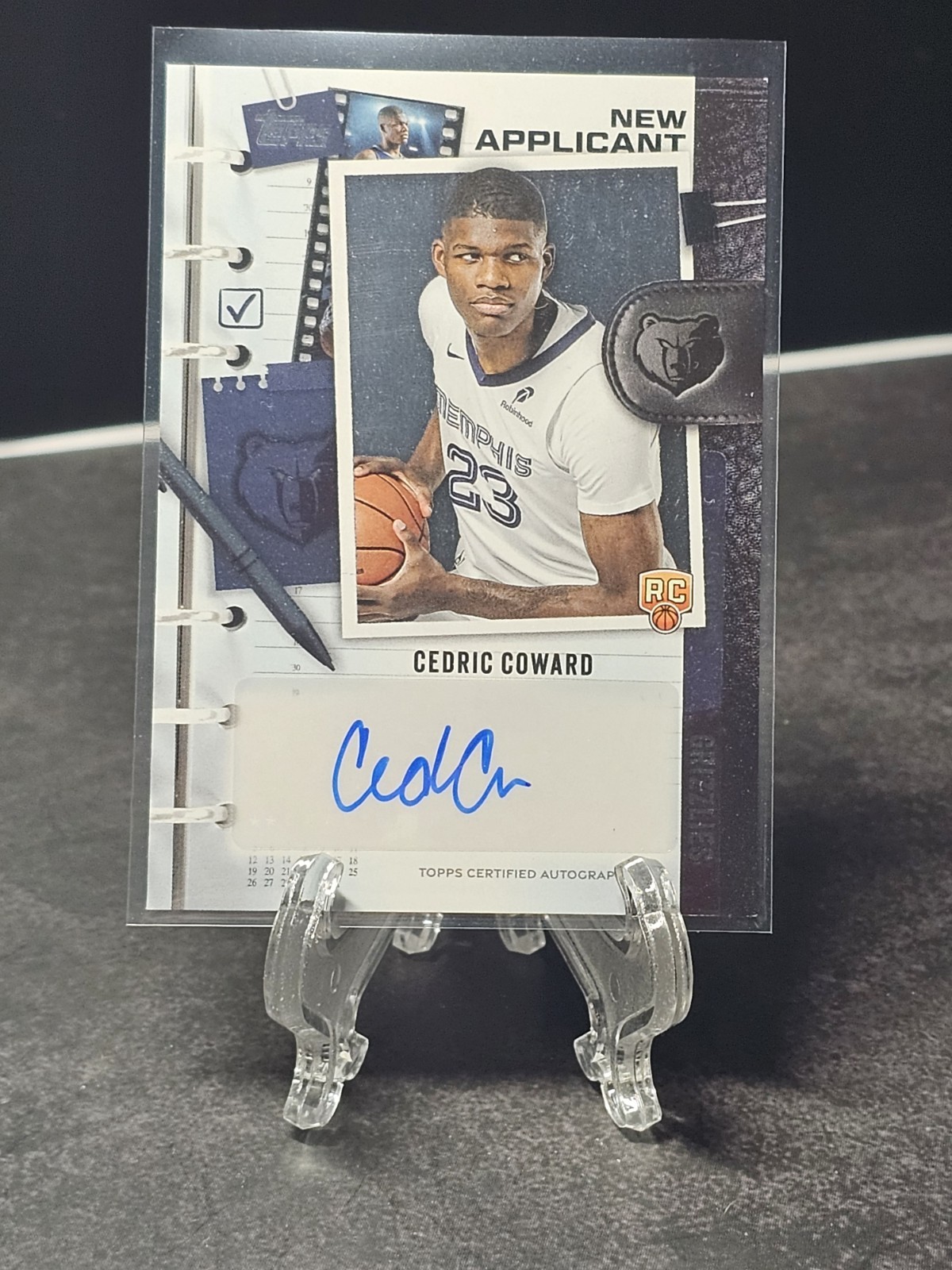 Cedric Coward 2025 Topps #NA-CC New Applicants Autographs Price 