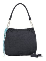 Fredsbruder Just Flow Collection Hobo Bag Schultertasche Black Schwarz