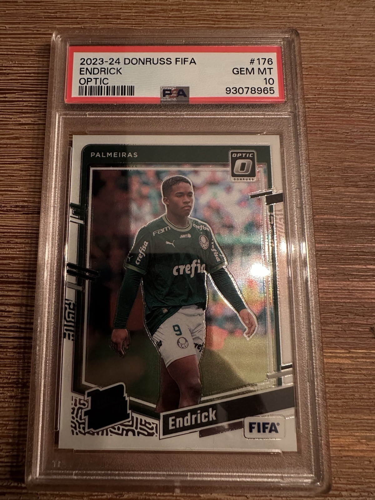 2023-24 Panini Donruss Optic Endrick #176 Rated Rookie RC PSA 10