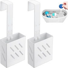 2Pack White Toilet Bowl Tablet Holder Toilet Cleaner Holders, Hanging Toilets Cl
