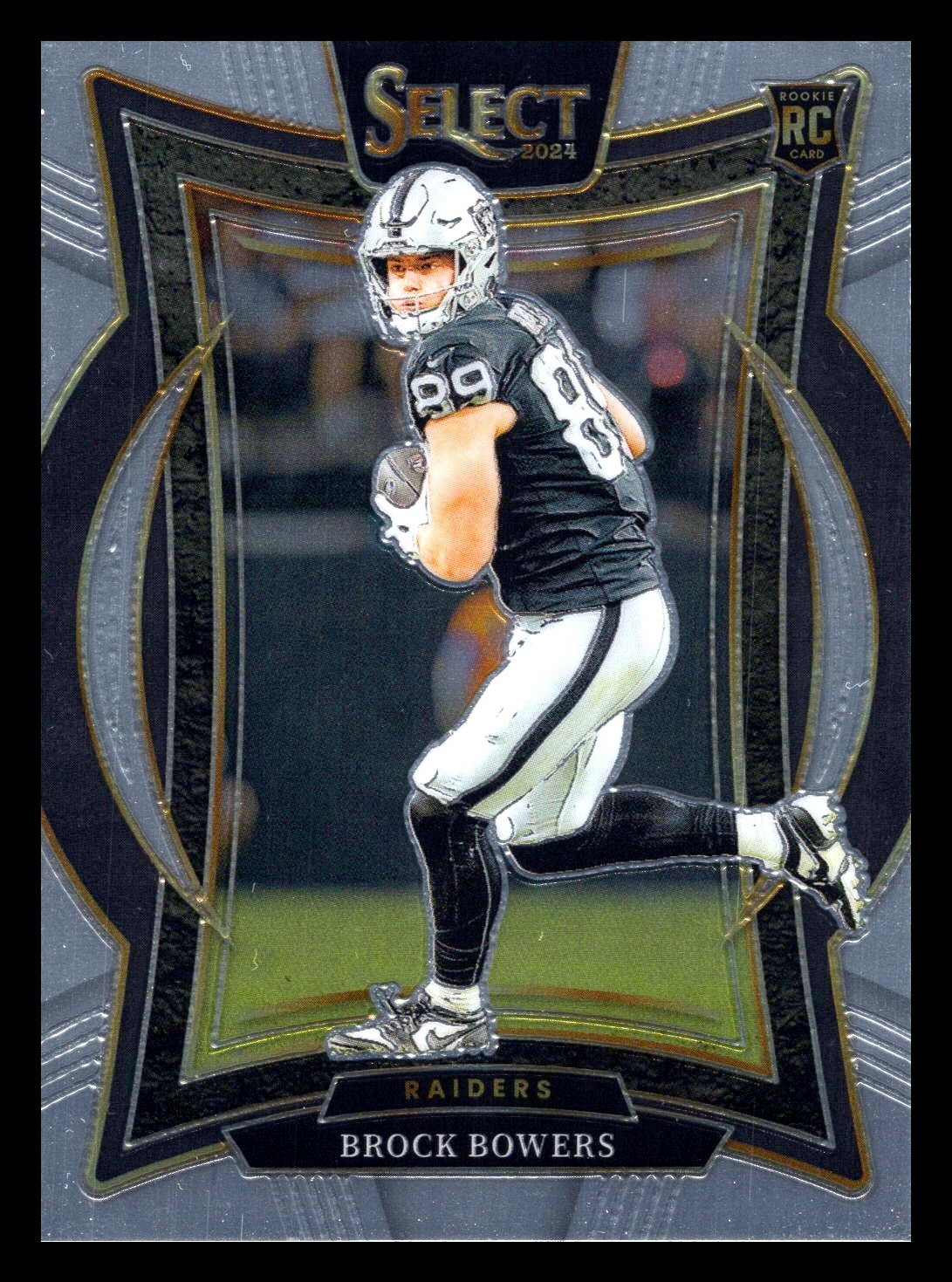 2024 Panini Select Concourse Rookie - Brock Bowers #31 RC Las Vegas Raiders