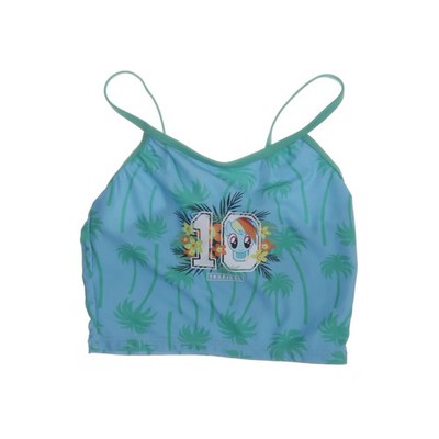My Little Pony, Bikinioberteil, Größe: 110/116, Blau/Grün/Mehrfarbig #2aN