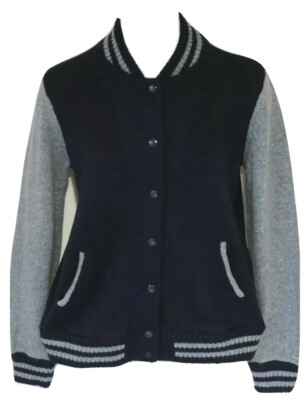 Colorblock Sweater Cardigan Size 