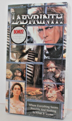 Labyrinth (VHS, 1999) Brand New, Sealed, Watermark!
