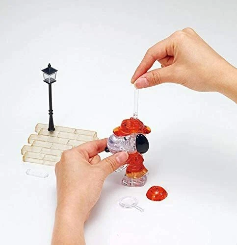 Rompecabezas 3D Snoopy Detective 34 piezas juguetes educativos de aprendizaje Foto 4 de 4