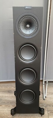 KEF Q750 6.5'' 300W 2.5-Way Floor Standing Tower (Single) Speaker - Black - Used