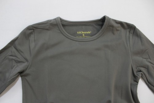 ViCherub Boy's 1-Pack Thermal Base Layer Underwear Set Long Johns Gray Small NWT - Picture 2 of 9