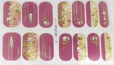 Color Gel  Nail Polish Strips . FF4120. Read Description Below