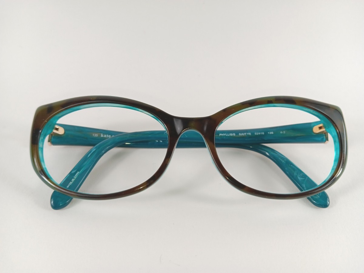 Kate Spade Phyllis/S 0JUTY6 Tort/Brown Green Eyeglass  display picture 1