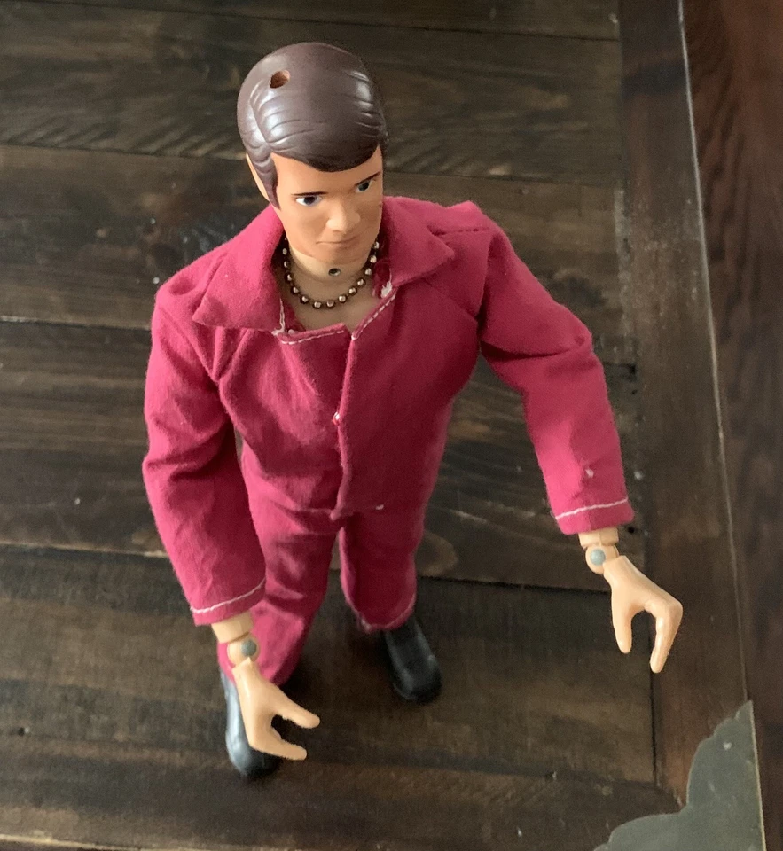 Hasbro G.I. 1975 "Figura de acción mono vintage Joe Atomic Man Mike Power 12""" Foto 2 de 4