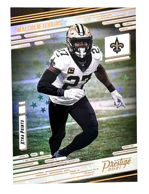 2021 Prestige Xtra Points Astral #137 Malcolm Jenkins New Orleans Saints