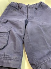 Boy Scouts Of America Cargo Shorts Youth Sz 8 Blue They Have Zippers On Legs