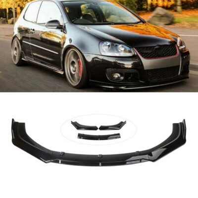 For TOYOTA HIGHLANDER Front Bumper Lip Spoiler Splitter Body Kits Gloss Black US