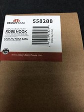 Design House 558288 Graz Single Robe Hook - Polished Chrome