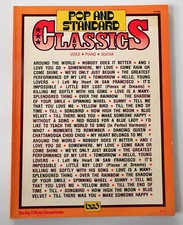 Pop and Standard Classics - Piano, Voice, Guitar. The Big 3 Music Corp. 1978.