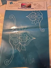 Full Line Stencil #49001 Blooming Scroll  Elegance  Reusable