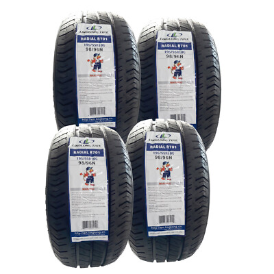 195 / 55 R 10 C 98N /96N Reifen Anhänger 4 x LEAO LingLong R701 Trailer Auto M+S