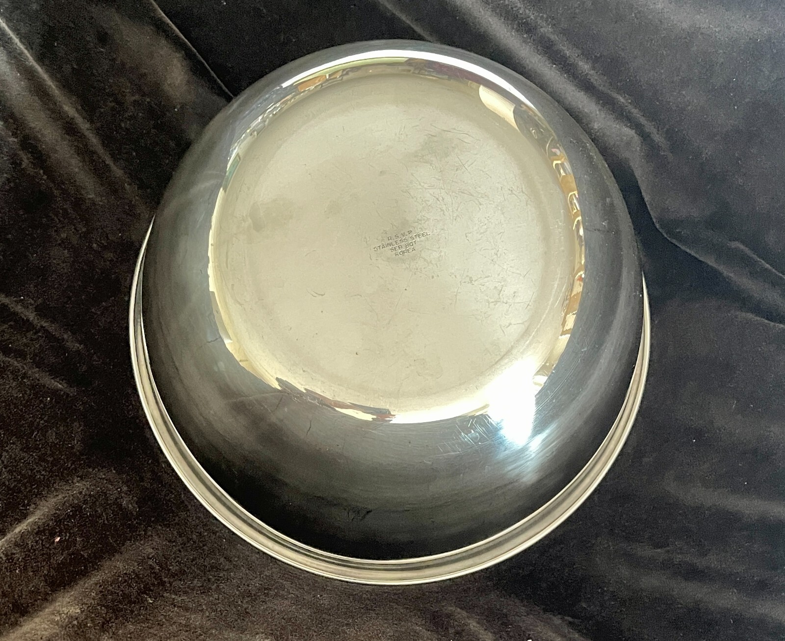 RSVP Stainless Steel Mixing Bowl Large 8 Quart eBay