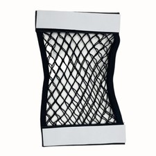 Car Mesh Small Cargo Storage Bag Double Stretch Car Storage Net Bag 3825cm