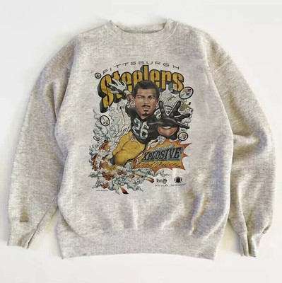 NFL Pittsburgh Steelers Caricature Ash Sweatshirt Men Women S-5XL