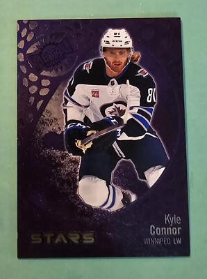 2022-23 Skybox Metal Universe KYLE CONNOR #120 Stars Purple Spectrum #/199 Jets
