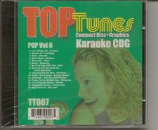 KARAOKE TOP TUNES POP Vol:6 CD G TT007