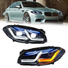 Gruppo Fari LED Aggiornamento Per BMW Serie 5 F10 F11 2010-2017 Xenon/Alogeno
