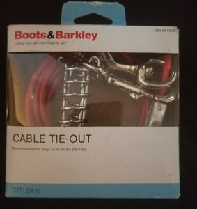 boots and barkley cable tie out