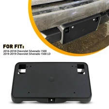 For 2016-2018 Chevy Silverado 1500 Front License Tag Plate Frame Bracket Holder