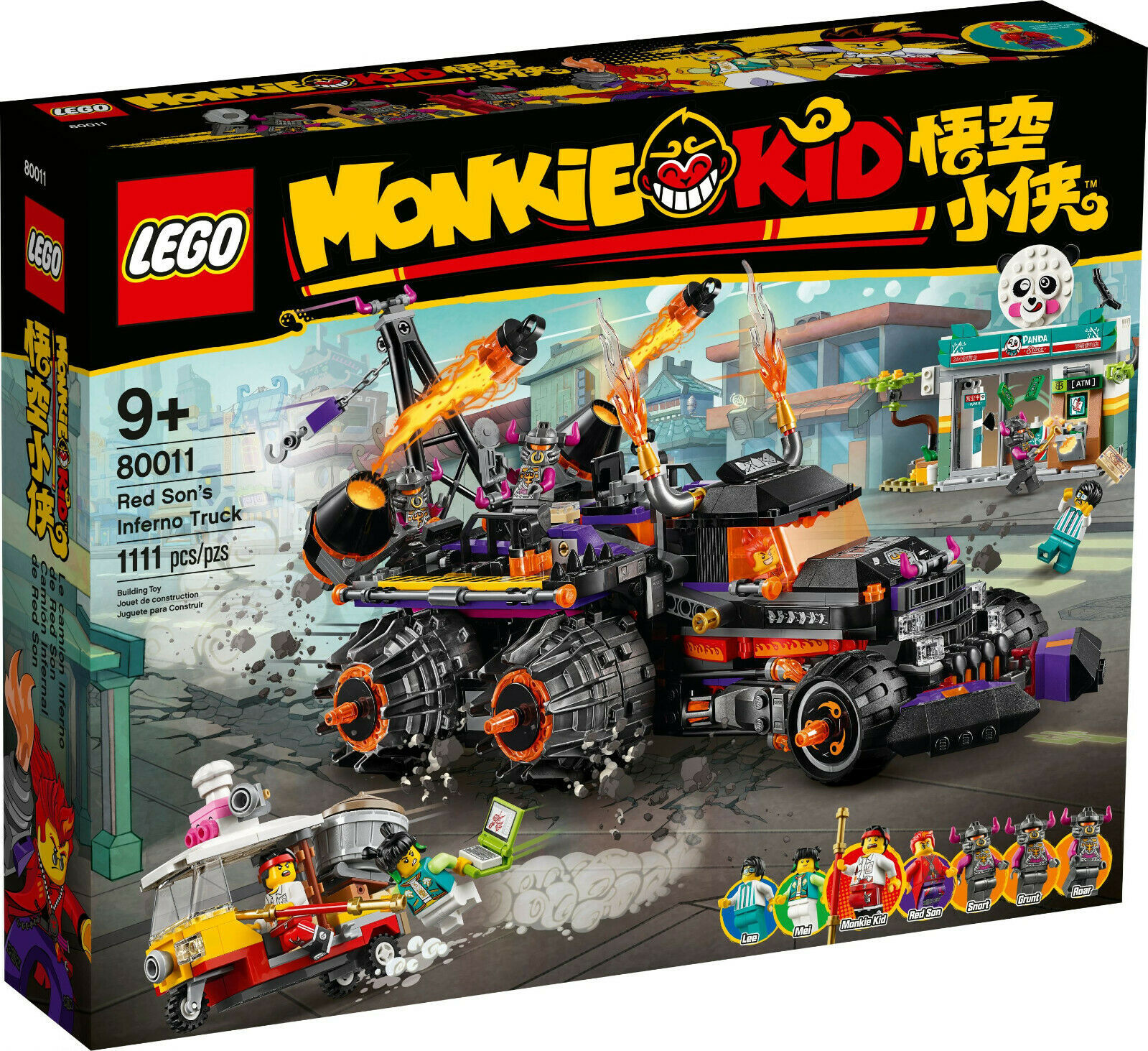 Конструктор LEGO 80011 Monkie Kid-Адский грузовик Red Sons NEU-OVP 39690₽