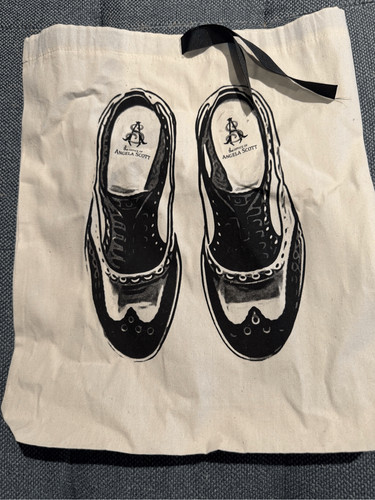 The Office of Angela Scott dust bag Mr Doubt pattern excellent condition