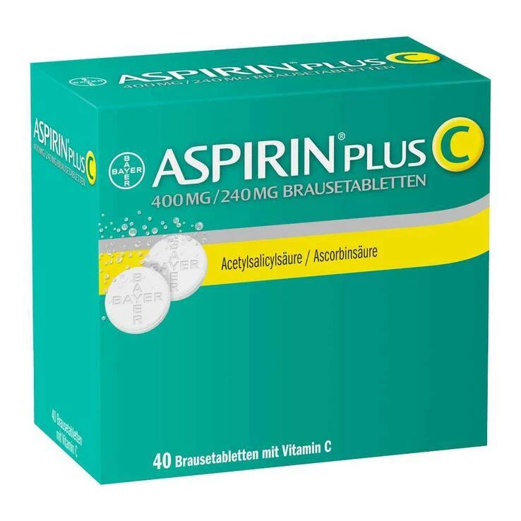Aspirin plus C Brausetabletten · 40 St · PZN 03464237