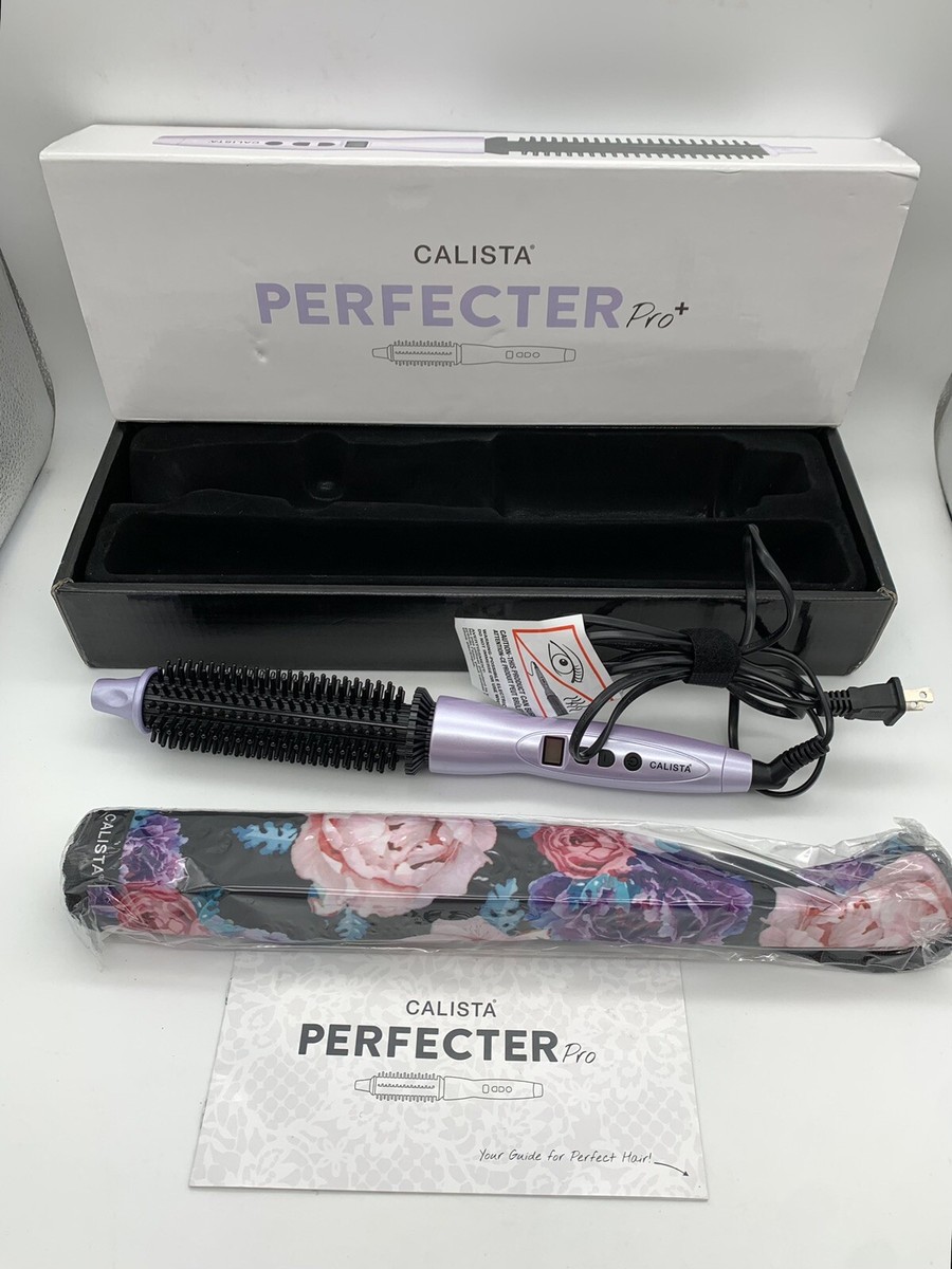 Calista Perfecter Pro + Hair Styler BRU1114A-P Heated Round Brush