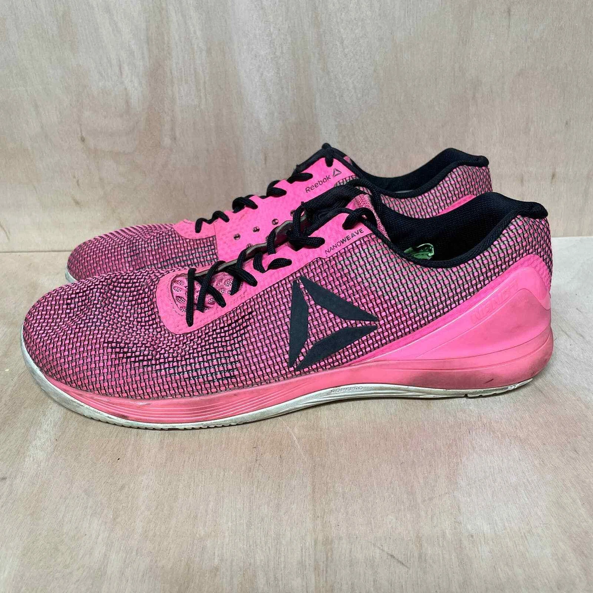 Reebok Nano 7 Pink Training Shoes Workout Gym Size 13 | eBay