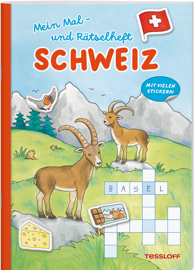 Thumbnail - Corina Beurenmeister / Mein Mal- Und Rätselheft. Schweiz