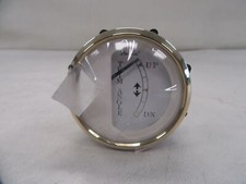 FARIA TRIM ANGLE GAUGE GP4517A GOLD BEZEL / WHITE FACE MARINE BOAT
